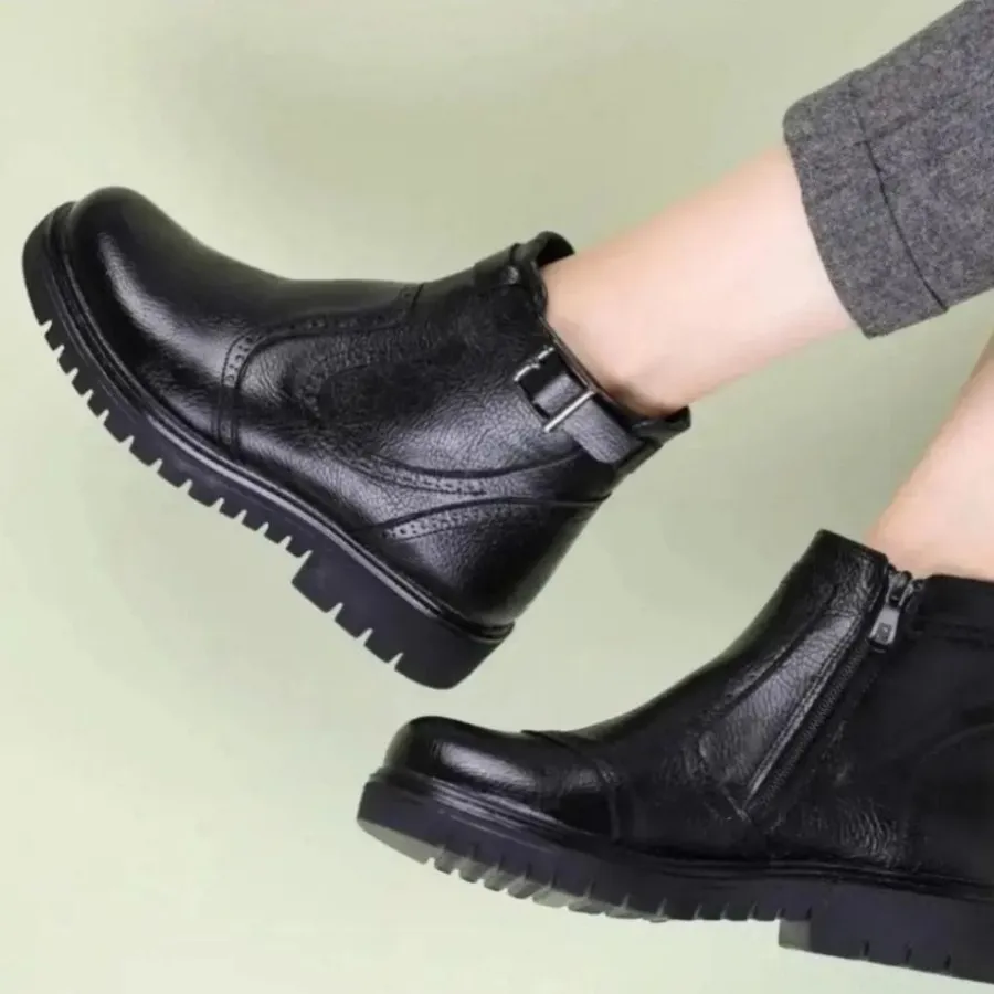 نیم بوت مشکی زنانه