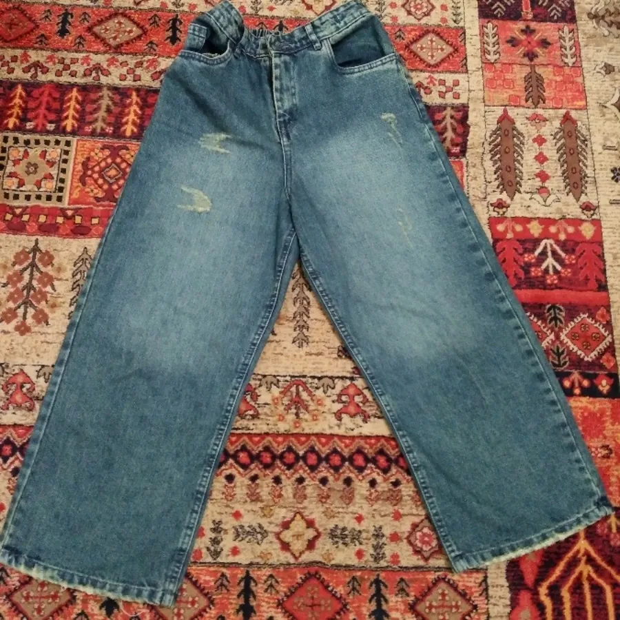 شلوار جین واید