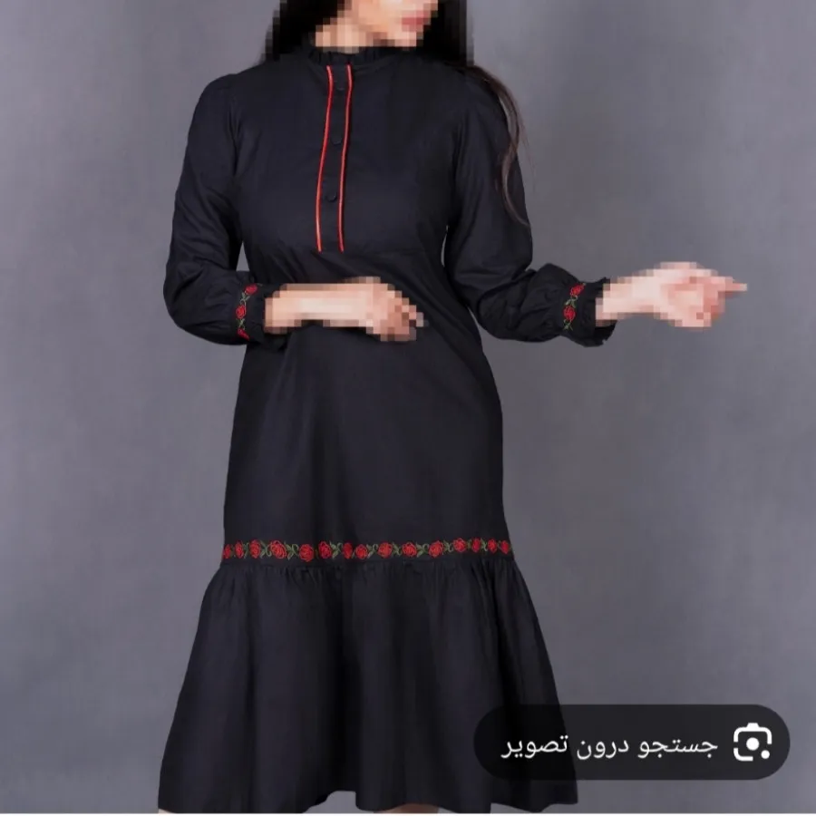مانتو لنین گلدوزی
