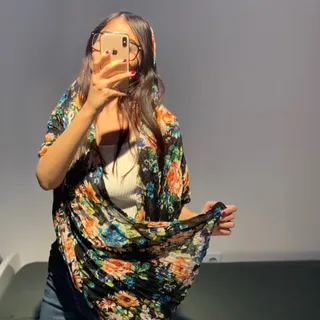 شال پلیسه h&m