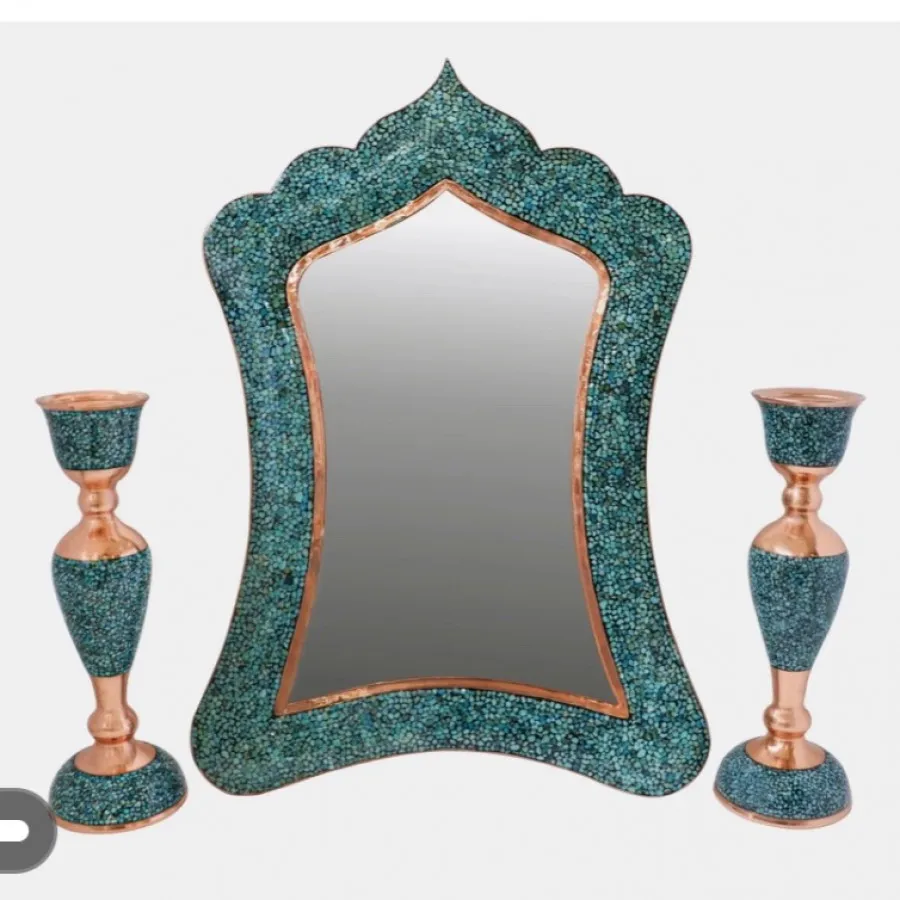 آینه و شمعدان