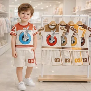 تیشرت شلوارک پسرونه