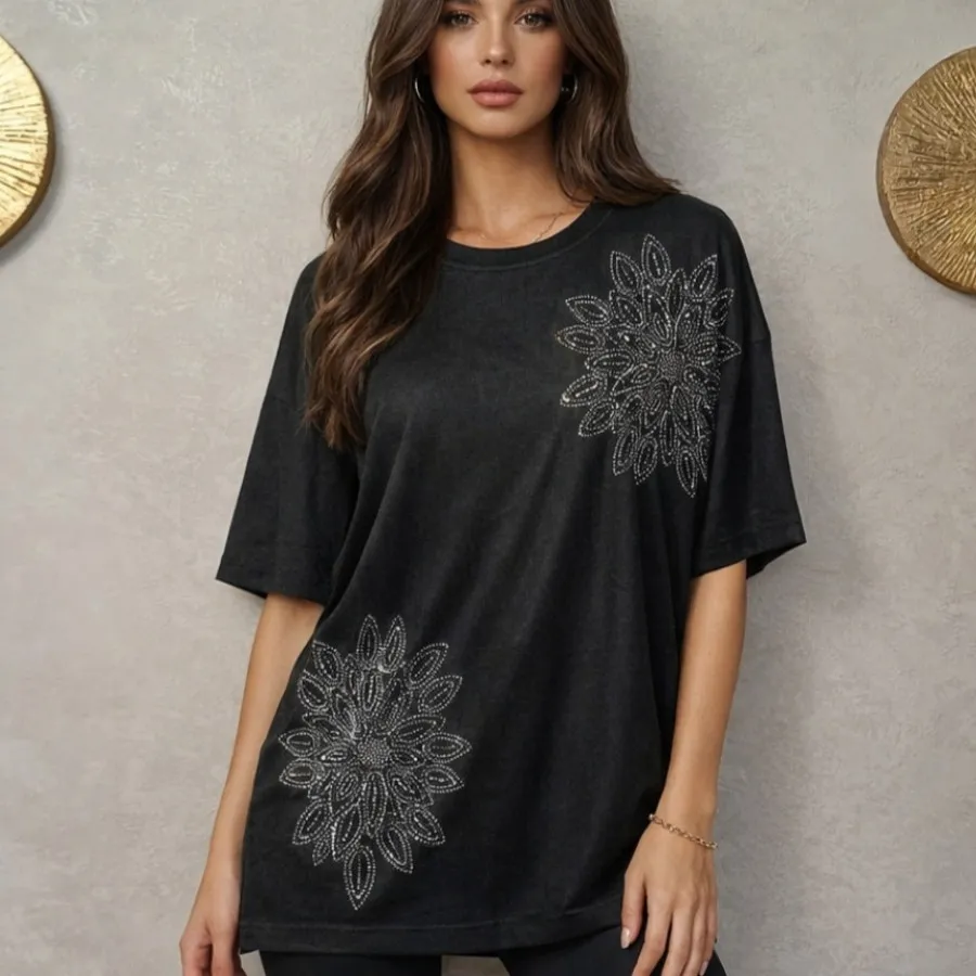 تیشرت سایز بزرگ زنانه