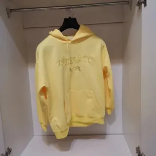 هودی زرد کره ای پاستلی دو