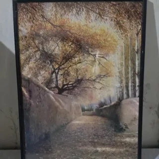تابلو کوچه باغ