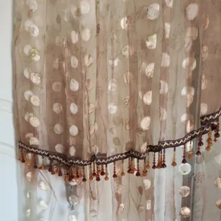 دو عدد پرده اتاق خواب