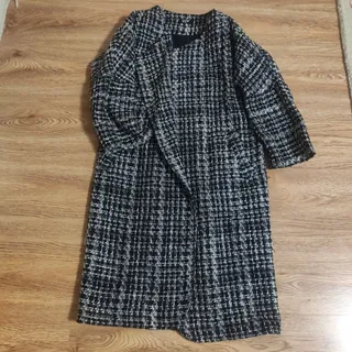 کت سفید مشکی شانل