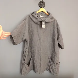 شومیز مانتو لینن ایتالیا