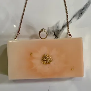 کیف کلاچ رزینی