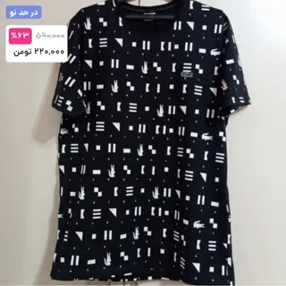 تیشرت نخ پنبه مشکی