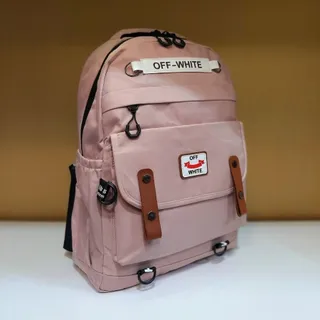 کوله پشتی off White صورتی
