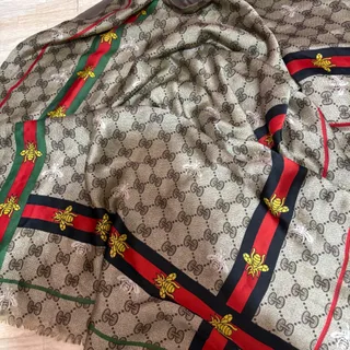 شال حریر ابریشم گوچی