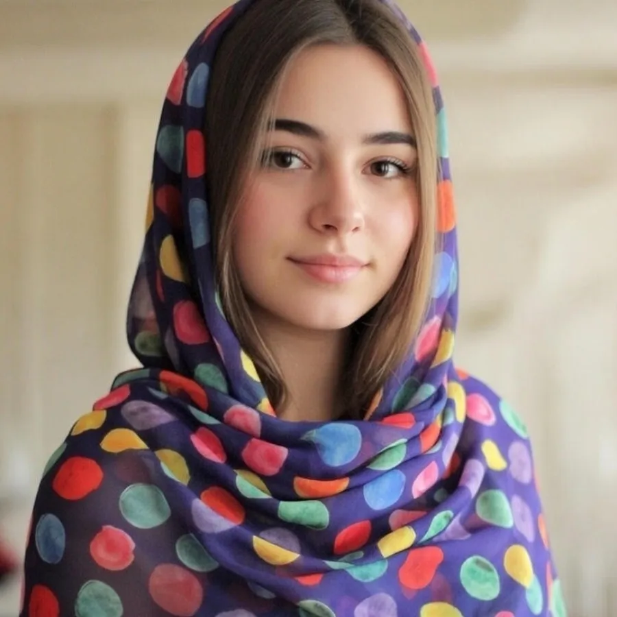 روسری کرپ حریر