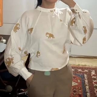 شومیز گلدوزی