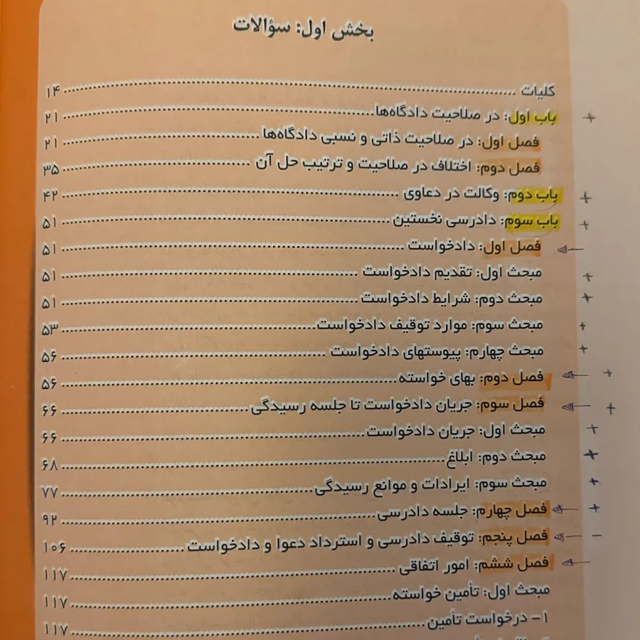 کتاب مرجع آزمون وکالت