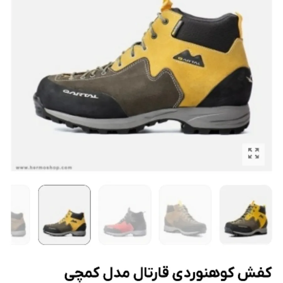 کفش کوهنوردی قارتال