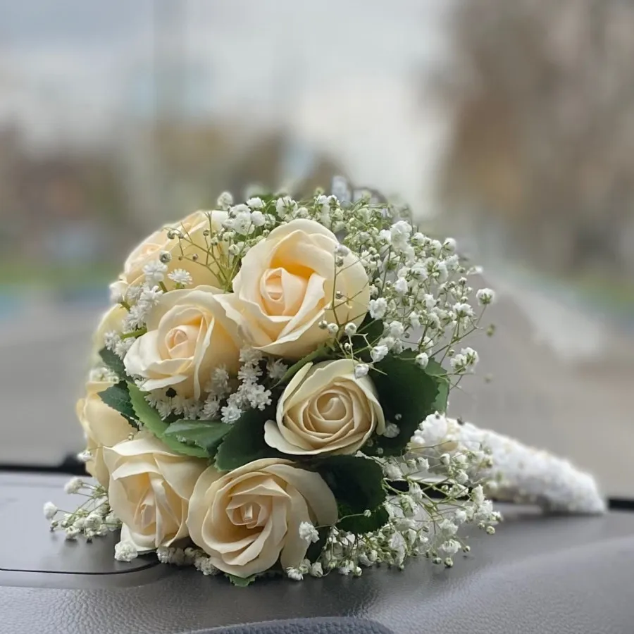 شاخه گل رز صابونی