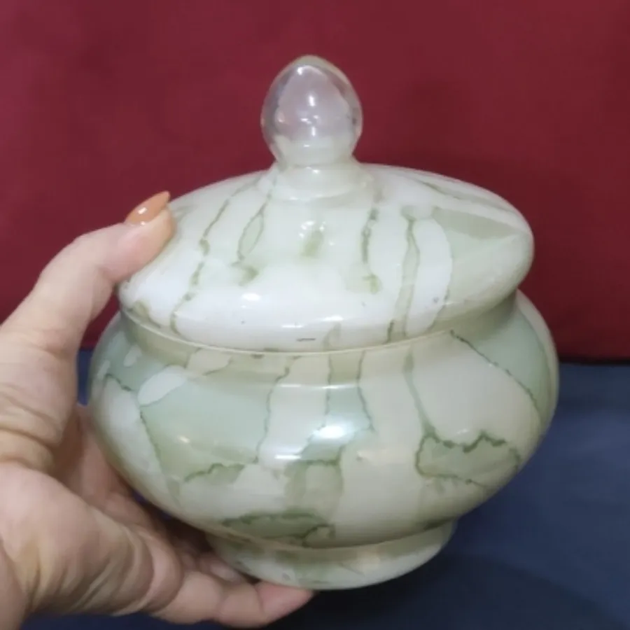 شکلات خوری شیشه ای قدیمی