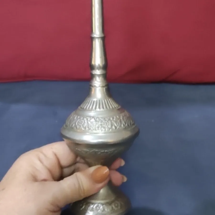 گلابپاش برنجی قدیمی قلمدا