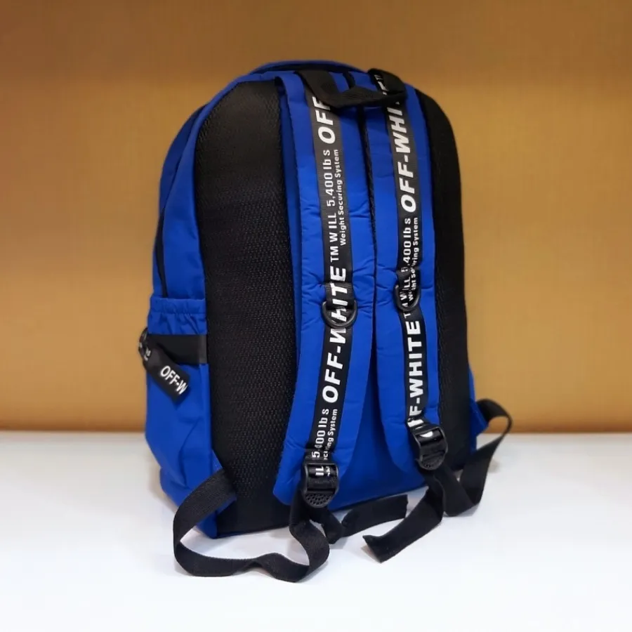 کوله پشتی off White آبی