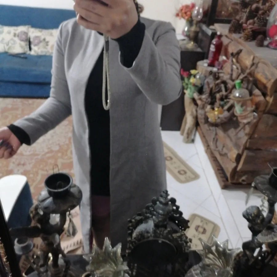 پالتو بلند مزون لنا،طوسی