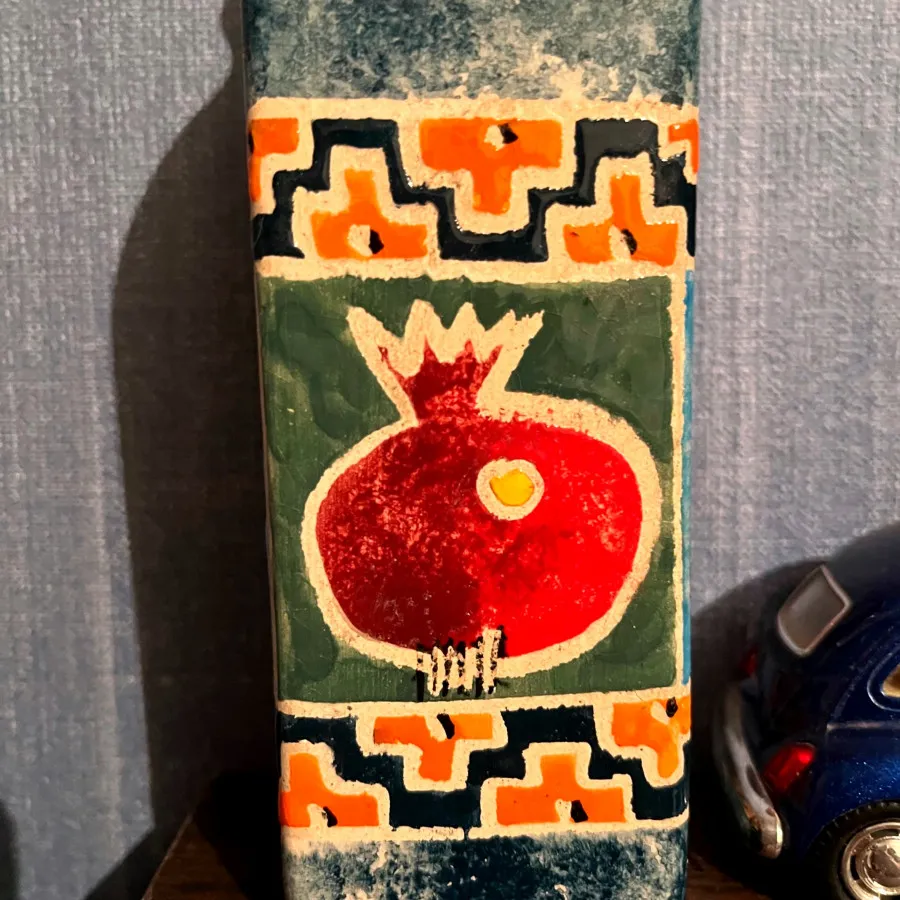 گلدان سفالی دونه اناری