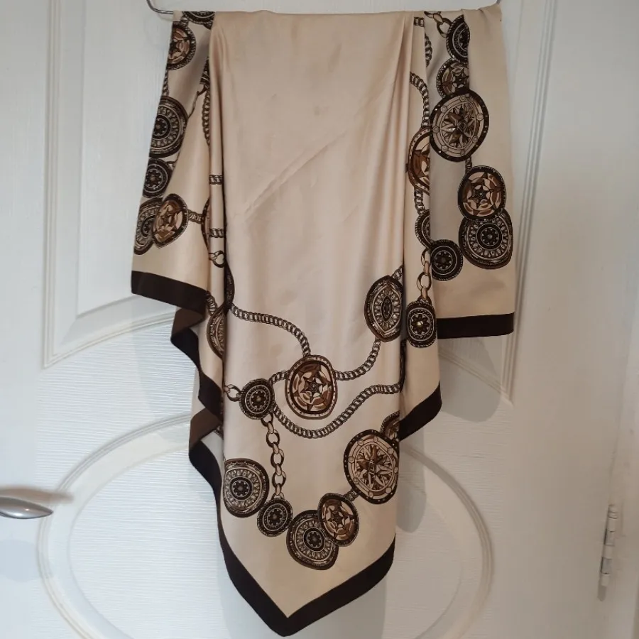 روسری مجلسی نقره کوب