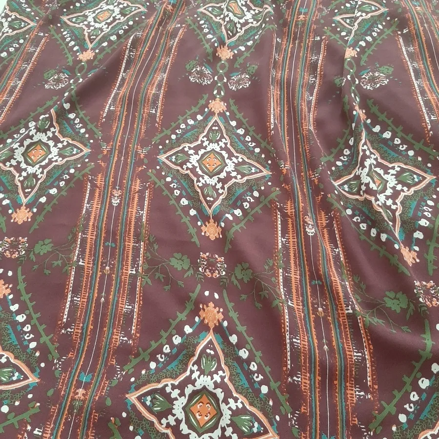 پارچه حریر طرح دار