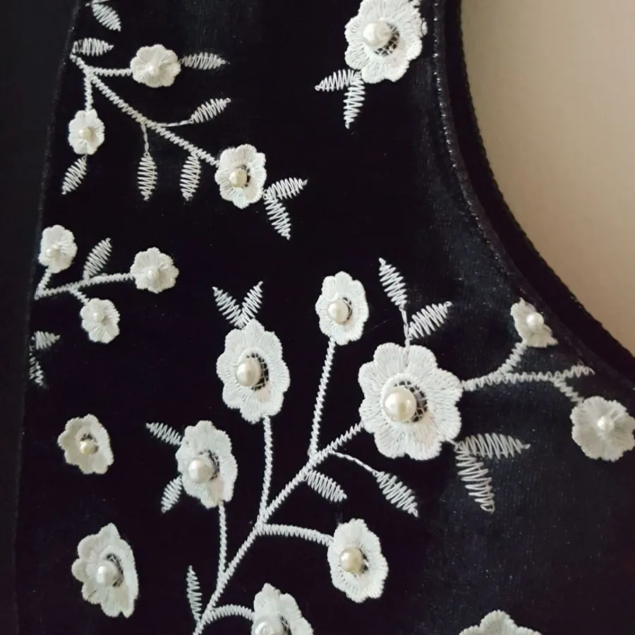 وست مخمل گلدوزی جواهردوزی