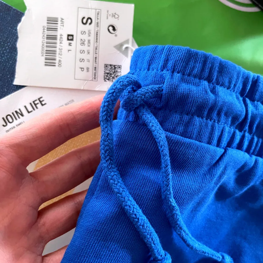 شلوارک آبی نفتی ZARA