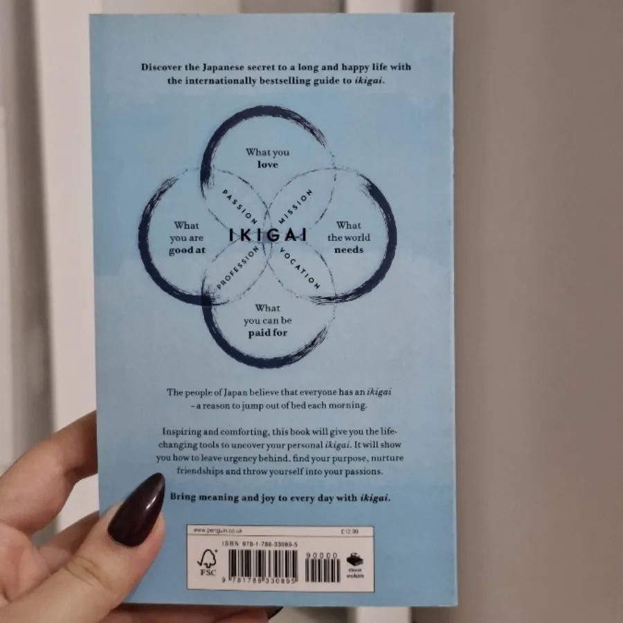 کتاب انگیزشی ژاپنی ikigai