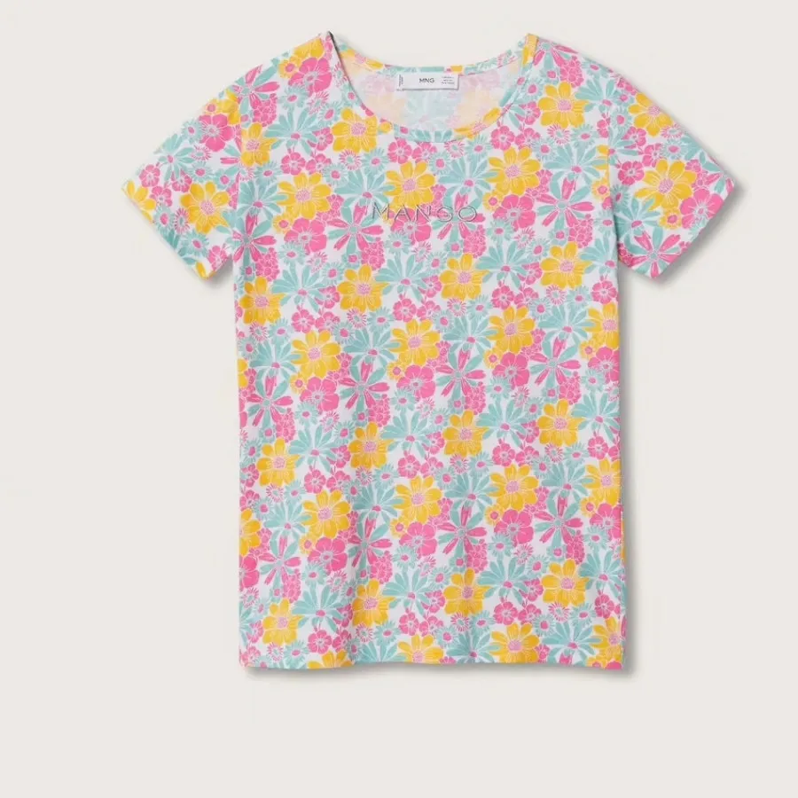 تیشرت فلورال Mango