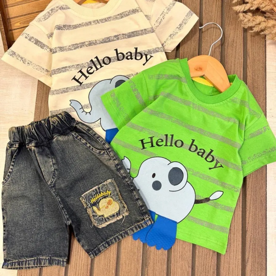 تیشرت شلوارک پسرونه