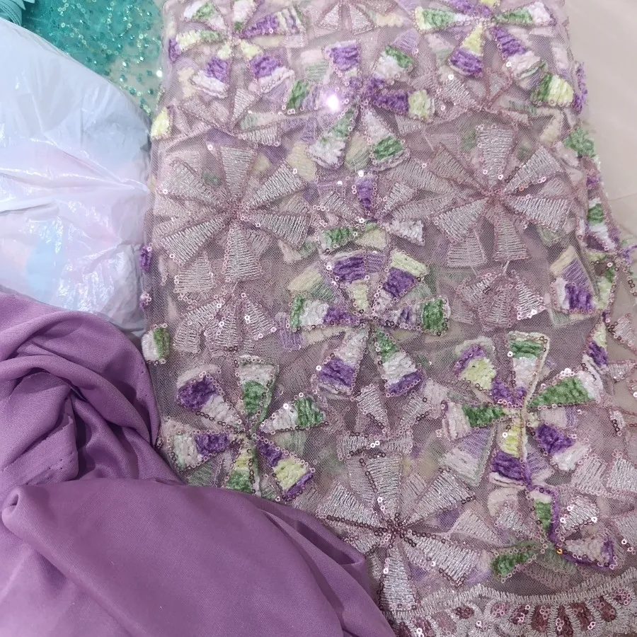 دو عدد پارچه همرا استر
