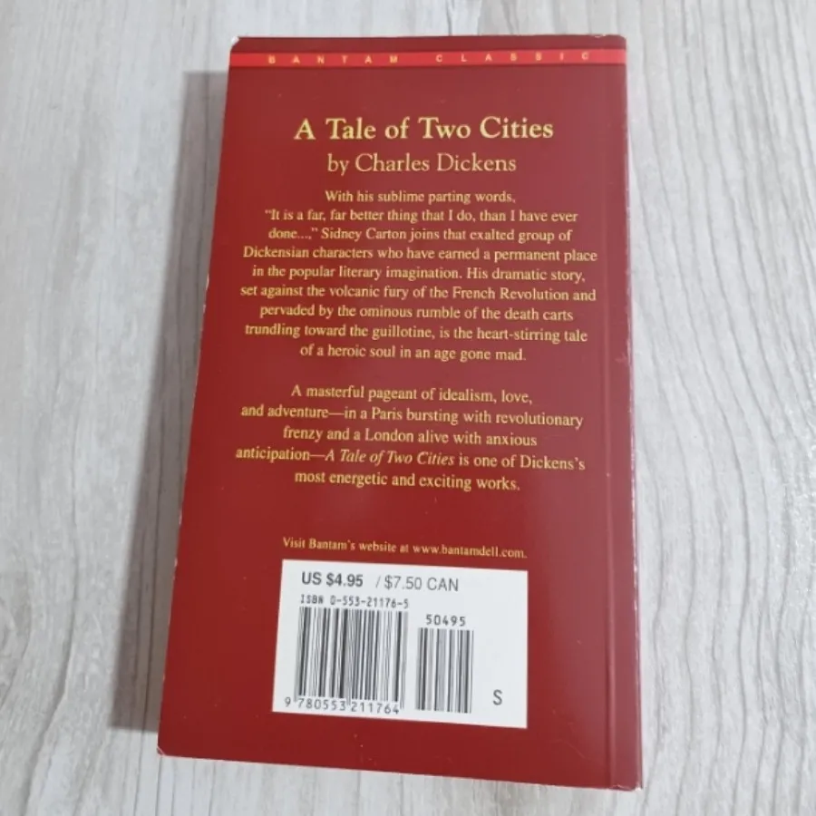 کتاب A tale of two cities