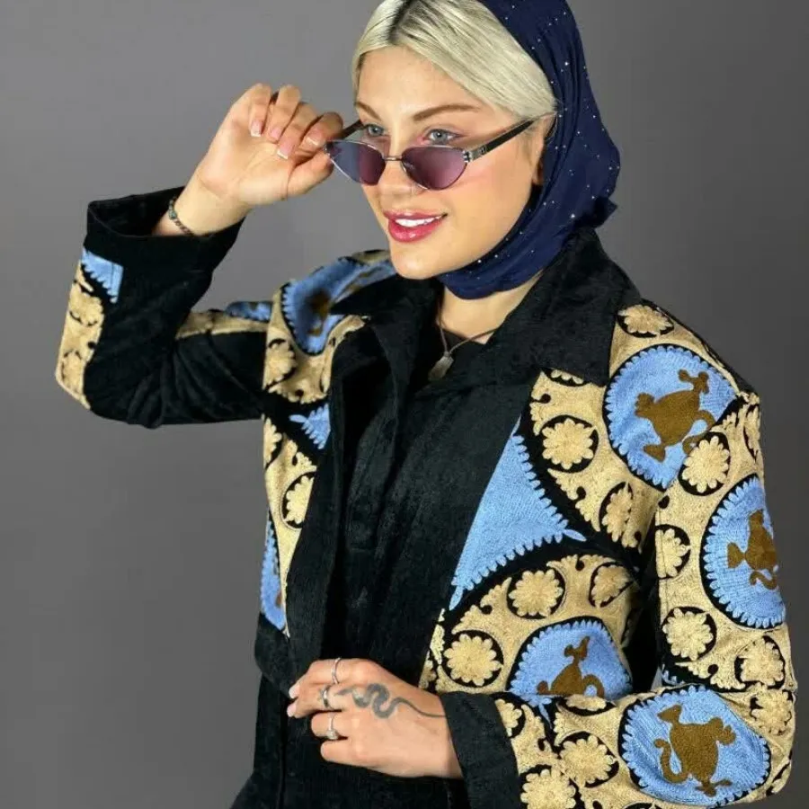 کت و سارافون مخمل