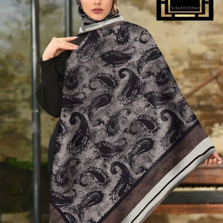 روسری نخی پلیسه