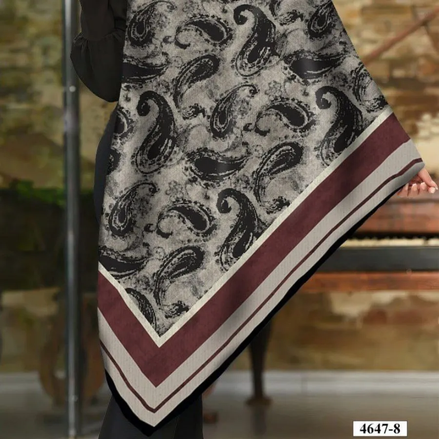 روسری نخی پلیسه