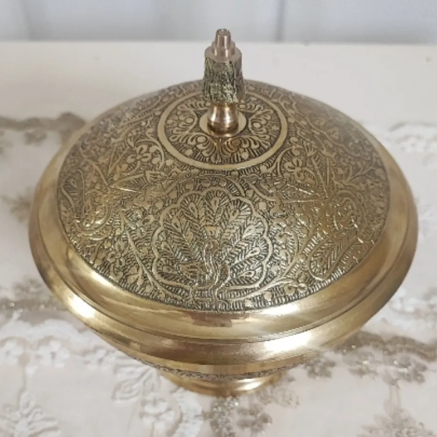 شکلات خوری برنجی هندی