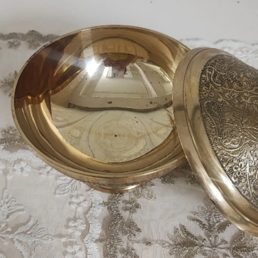 شکلات خوری برنجی هندی