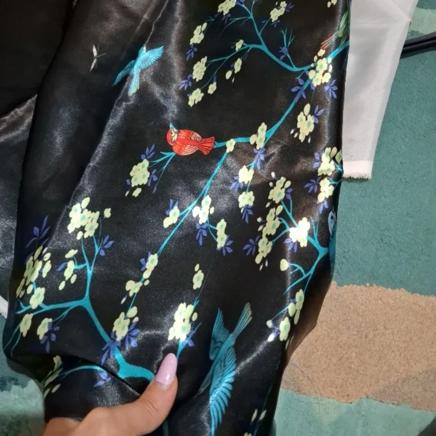 پارچه ساتن مدل ژاپنی