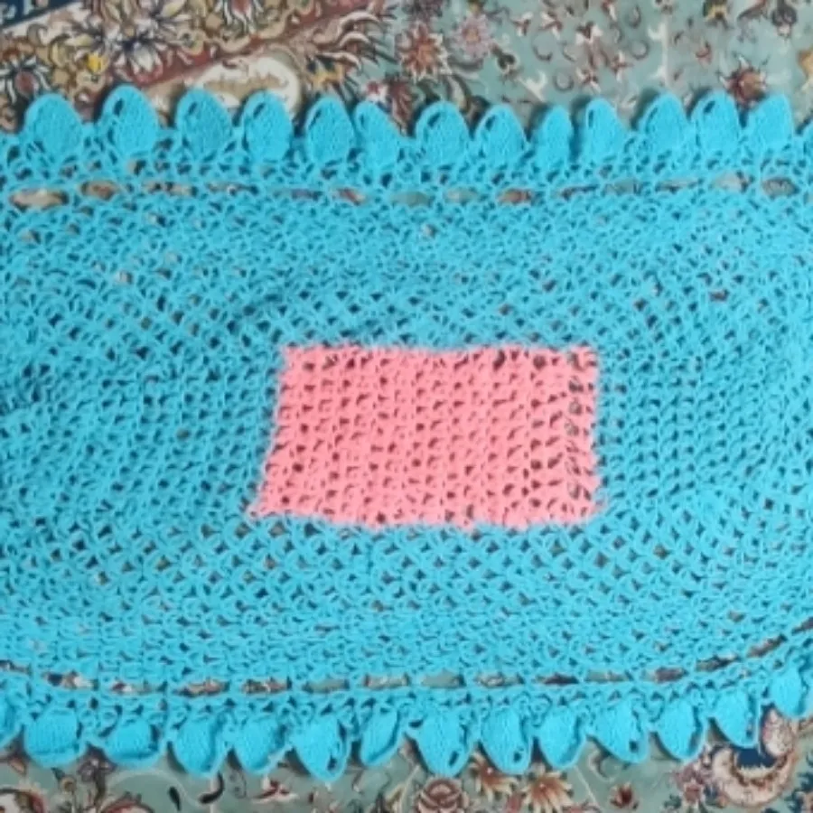 رومیزی بیضی