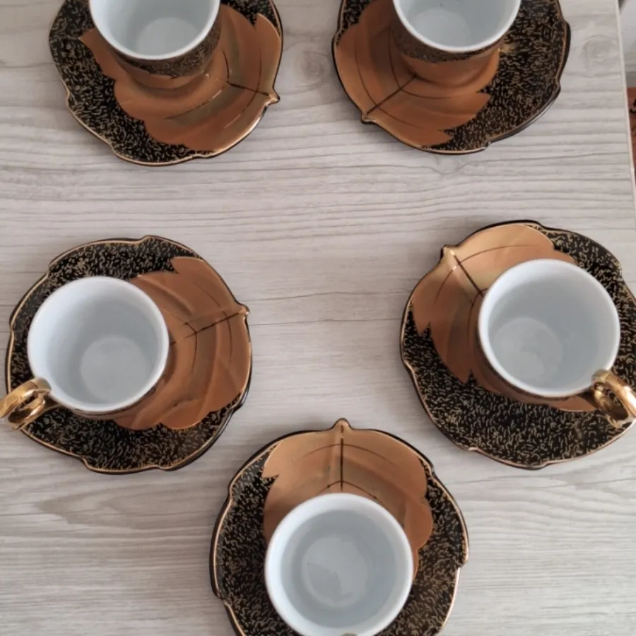 فنجون نعلبکی قهوه خوری نو
