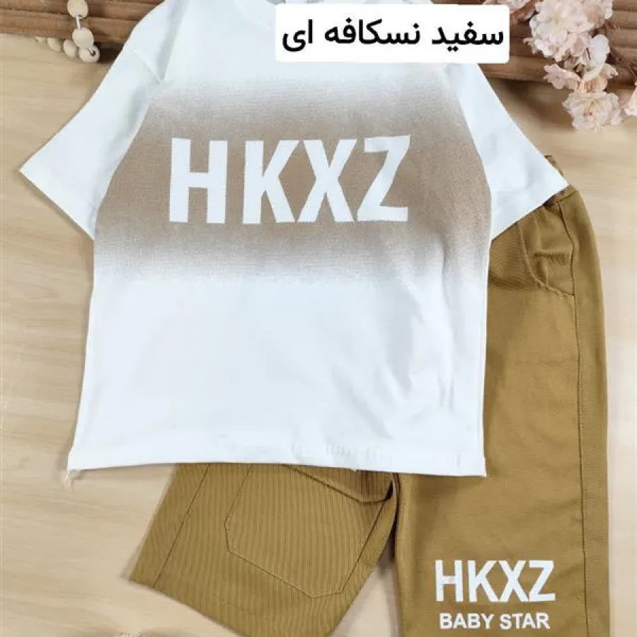 تیشرت شلوارک پسرانه