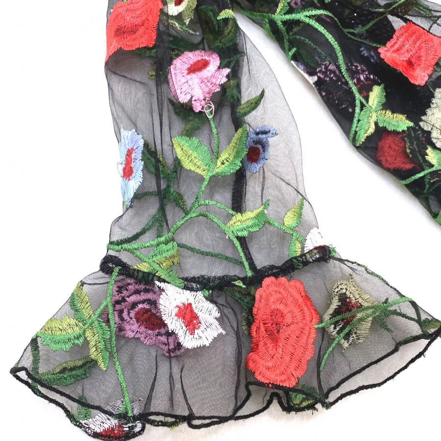رویه توری گلدار