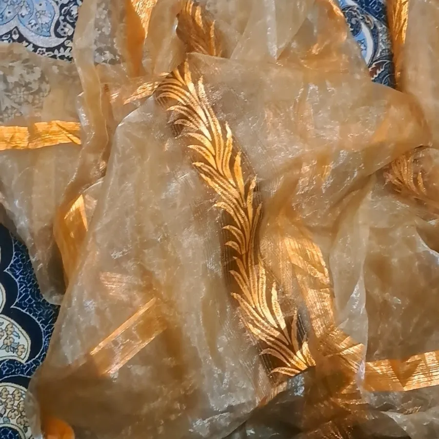 پارچه پرده حریر حراج