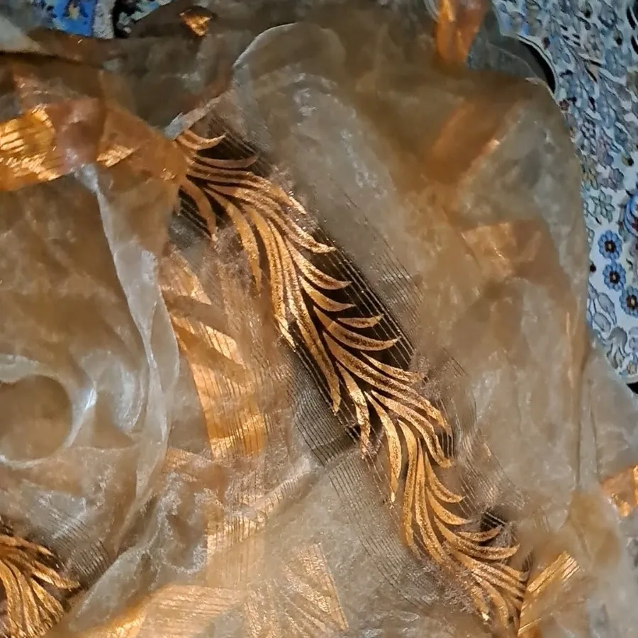 پارچه پرده حریر حراج