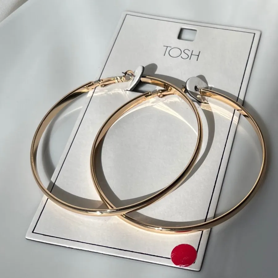 گوشواره حلقه بزرگ tosh