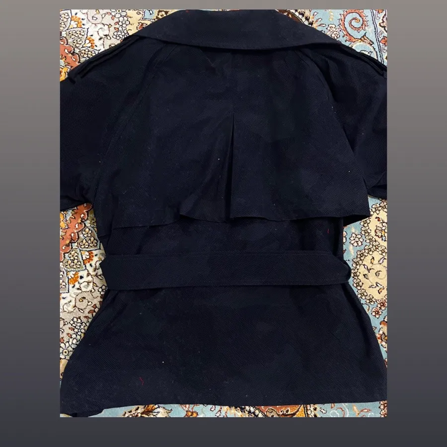 بارونی کوتاه مشکی مخمل