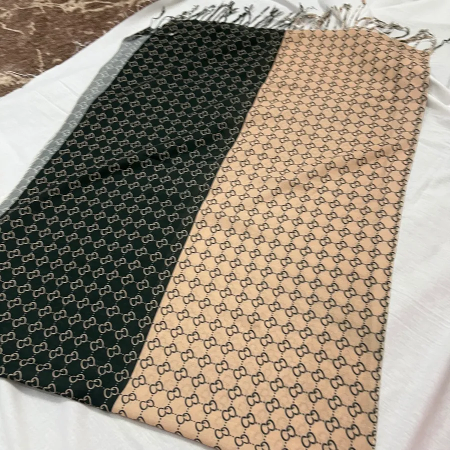 شال گوچی دو رنگ شیک